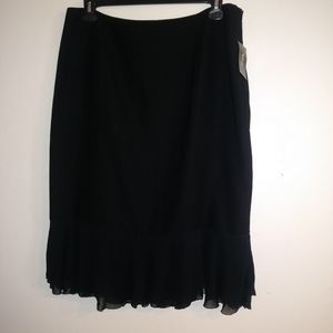 Woman's Black Dressy Skirt